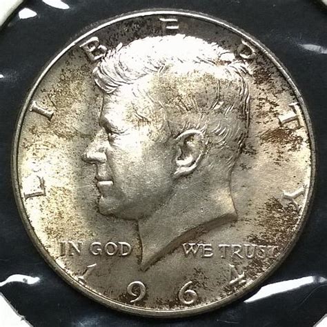 D Kennedy Half Dollar Transitional Reverse Straight G Broken