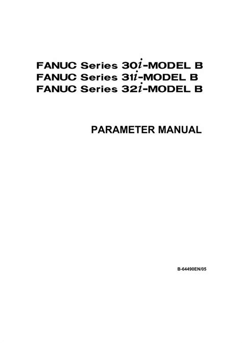 Pdf B 64490en 05 Fanuc 31i B Parameters Dokumen Tips