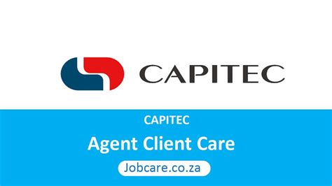 Capitec Agent Client Care Jobcare