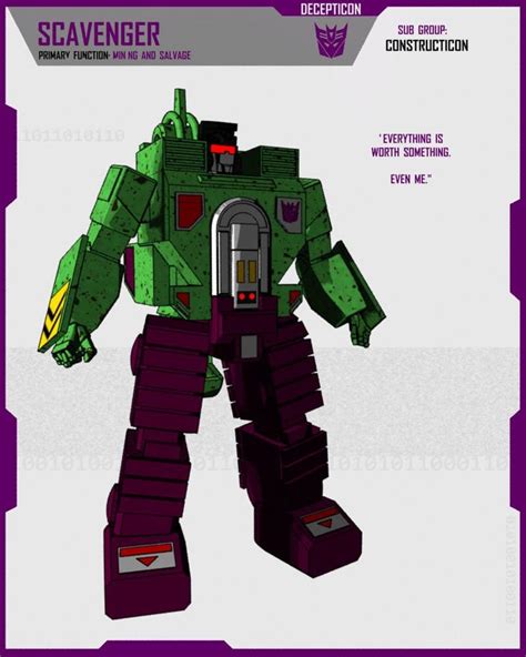 Pin op Devastator - Constructicons