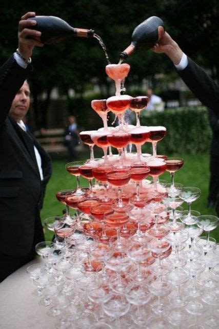 Tips To Build A Champagne Tower And Examples Weddingomania