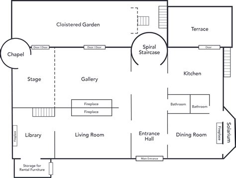 Interactive Floor Plans | Cloisters Castle