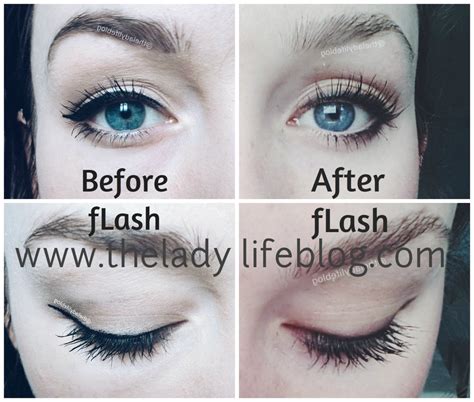 fLash Eyelash Growth Serum Before and After — The Lady Life