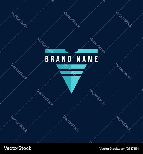 T shirt icon brand logo Royalty Free Vector Image