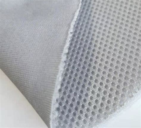 Breathable 100 Polyester Knit Fabric Sports 3D Mesh Fabric Spacer