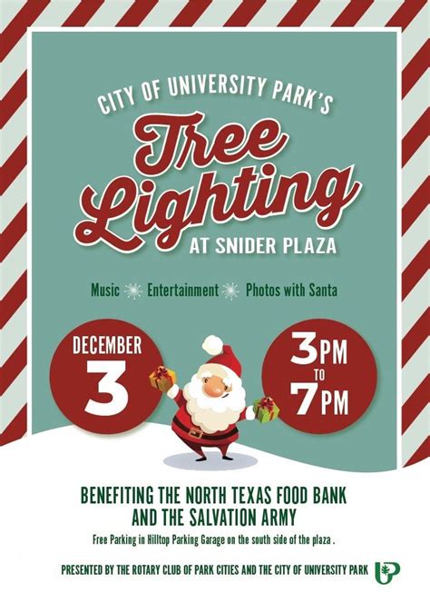 Park Cities Rotary Invites You To The Tree Lighting Rotary District 5810