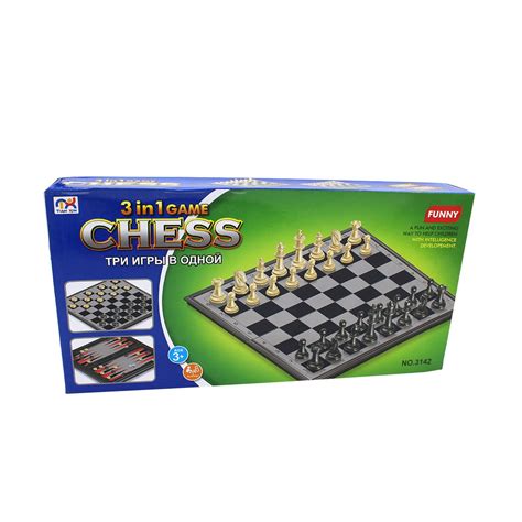 Buy 3 in 1 Chess, Checkers and Backgammon in Barbados | Fashionation