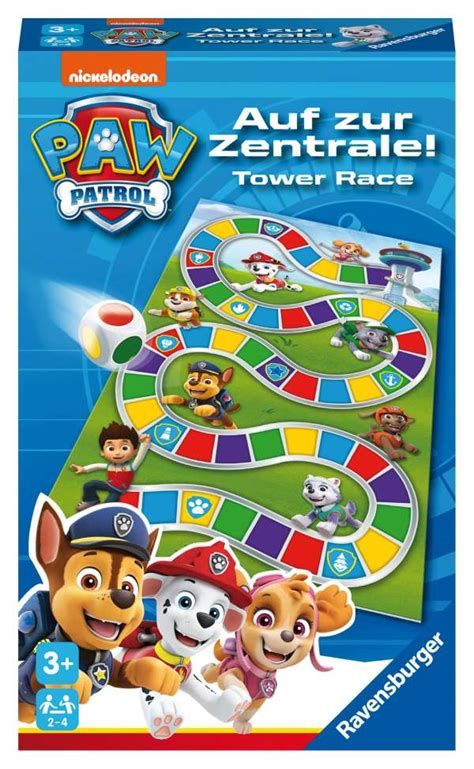 Ravensburger 22671 Paw Patrol Auf zur Zentrale Mitbringspiel für