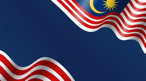 Malaysia Flag Day Background Striped Banner | PSD Free Download ...