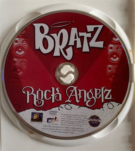 Bratz Rock Angelz DVD 2005 Kaley Cuoco Lacey Chabert Soleil Moon