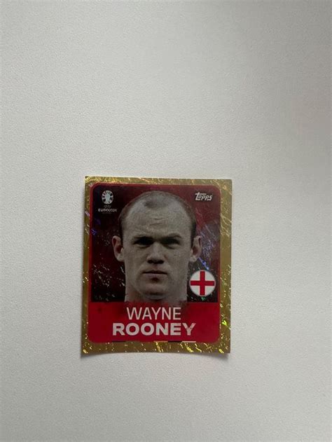 Topps Euro Leg Gold Wayne Rooney Kaufen Auf Ricardo