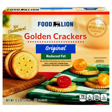 Save On Food Lion Golden Crackers Reduced Fat Order Online Delivery