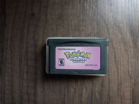 Pokemon Flora Sky Version Hacked ROM GBA Nintendo Gameboy Etsy