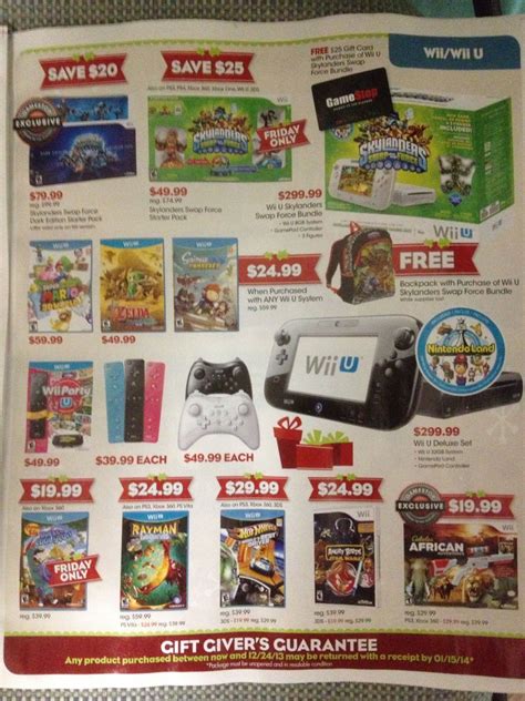 GameStop's leaked Black Friday 2013 deals - full flyer