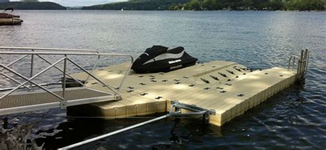 Dock Anchors For A Floating Dock