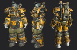 Detail Fallout Excavator Power Armor Koleksi Nomer