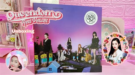 Unboxing RED VELVET Queendom 6th Mini Album Photobook Version