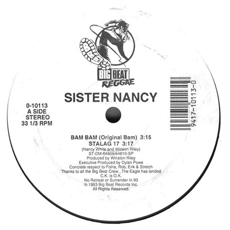 Sister Nancy - Bam Bam (1993, Vinyl) | Discogs