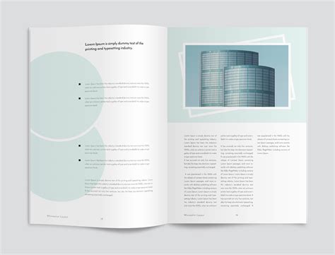 Minimalist Magazine Layout on Behance