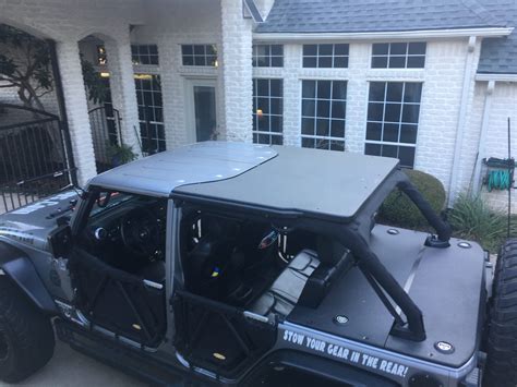 Jku 4 Door Hardtop Jeep Wrangler Rhino Lined Tonneau Cargo Cover 2007 Jftops Llc