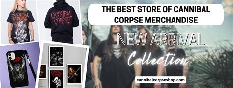 Cannibal Corpse Shop ⚡️ Official Cannibal Corpse Merchandise Store