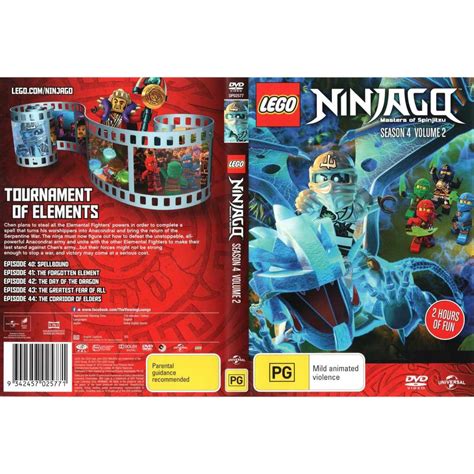 Lego Ninjago Masters Of Spinjitzu Season 4 Volume 2 DVD BIG W