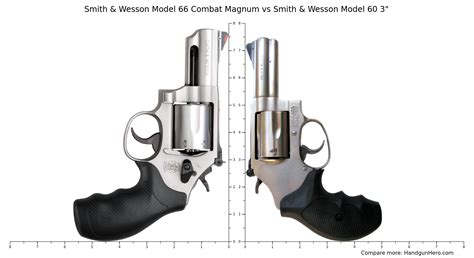 Smith Wesson Model 66 Combat Magnum Vs Smith Wesson Model 60 3