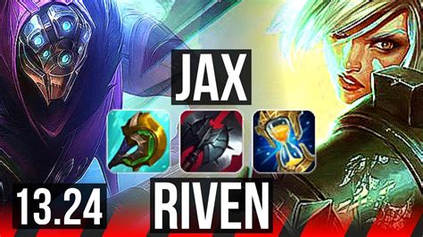 Jax Vs Riven Top Games Kr Grandmaster Youtube