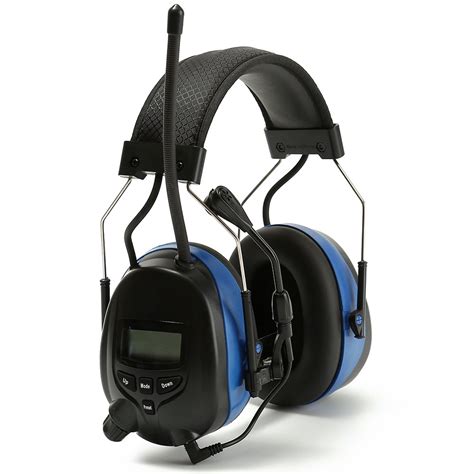 PROTEAR Bluetooth Hearing Protection Headphones with AM/FM Digital ...