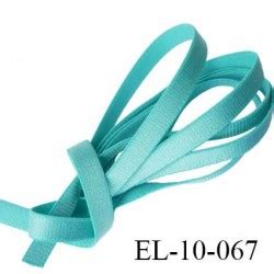 Elastique Mm Plat Lingerie Couleur Bleu Vert Brillant Superbe Tr S