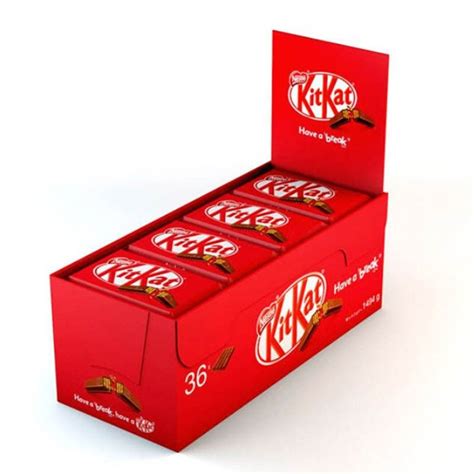 36 Unidades De Kit Kat Chocolatina Miravia