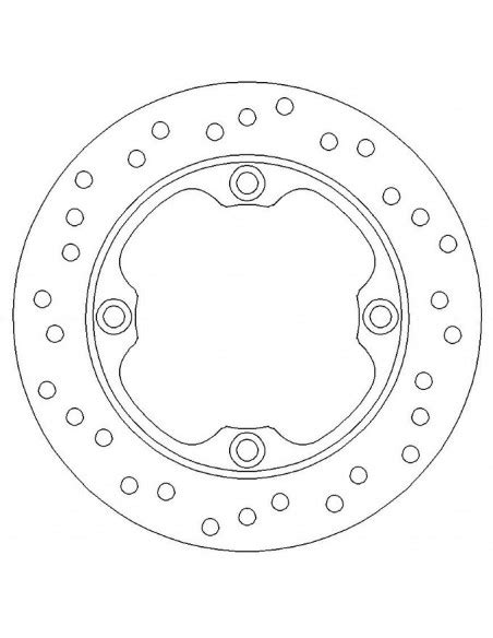 Disco De Freno Trasero Ferodo FMD0014R Para Moto Honda FES CBR VTR