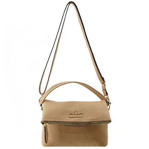 Bolsa de Mão em Couro Nude