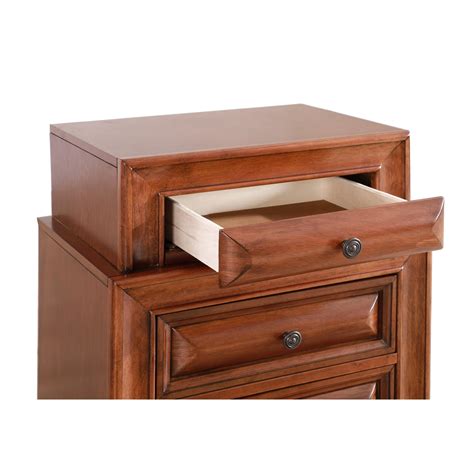 Passion Furniture LaVita 3-Drawer Oak Nightstand (29 in. H x 17 in. W x 24 in. D) - Walmart.com