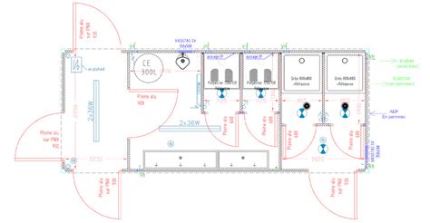 Location Bungalow Sanitaire De Chantier 20 Personnes 2 Douches 2