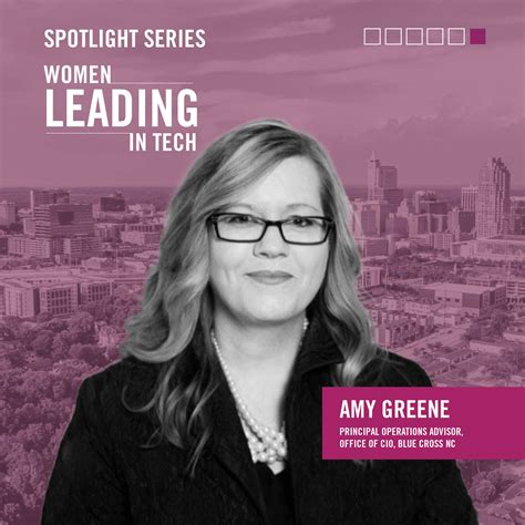 Women Leading in Tech: Amy Greene