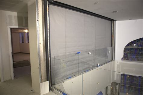 Smoke Curtain System With Egress Us Smoke And Fire