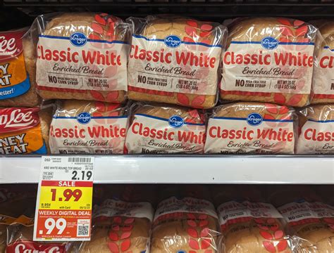 Kroger Bread Just 99¢ Per Loaf - iHeartKroger