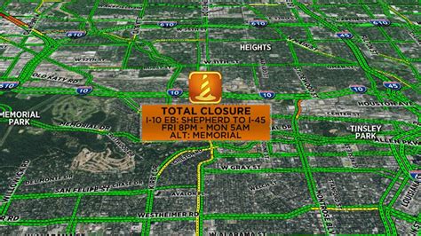 Major Closure of I-10 Katy Freeway near downtown this weekend | abc13.com