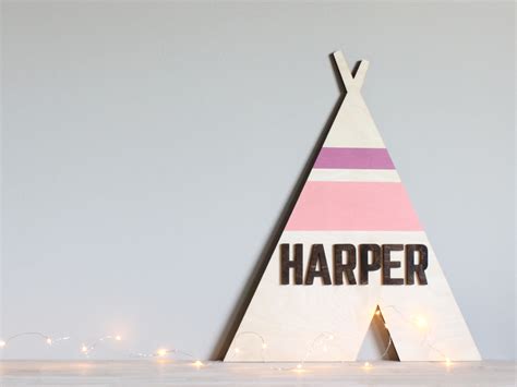 Teepee Name Sign CraftCuts Community