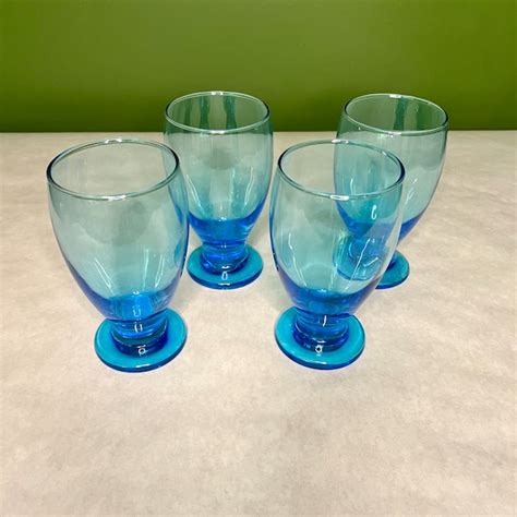 Cobalt Blue Glassware - Etsy