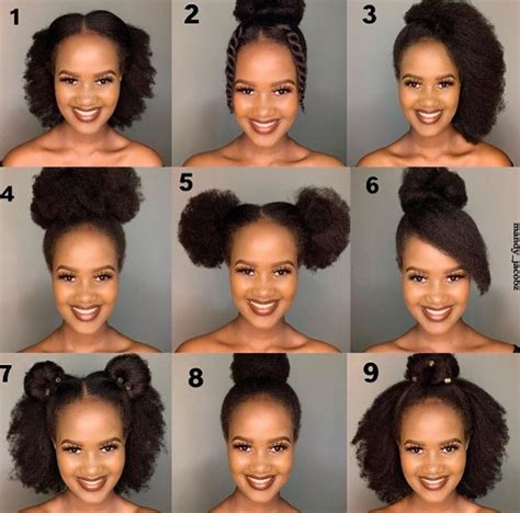 Simple Natural Hairstyles