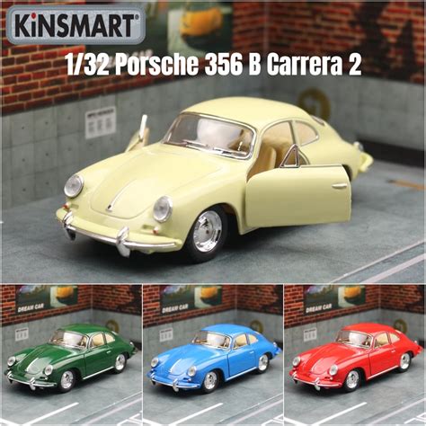 KiNSMART Coche De Juguete Modelo Porsche 1 32 B Carrera 2 Veh Culo Cl