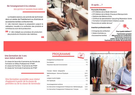 Le Bac Pro Mcc M Tiers De La Couture Et De La Confection Lyc E