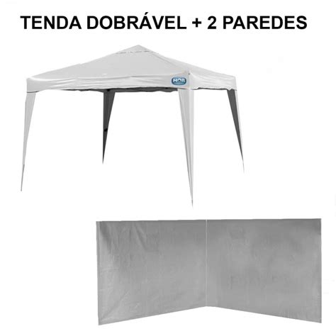 Camping Curitiba Kit Tenda Gazebo Dobr Vel M X M Base E Topo