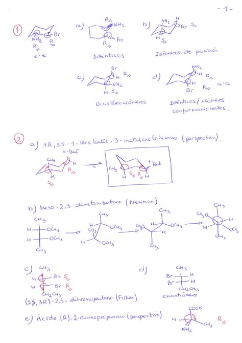 Examen final Química Orgánica I Resuelto Bromatología II Studocu