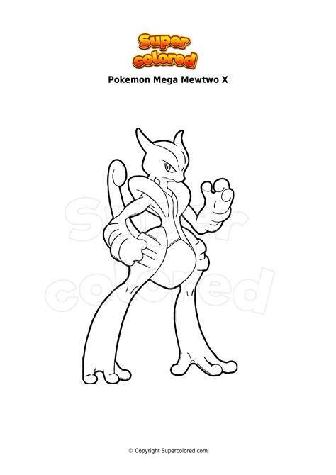 26 best ideas for coloring | Mega Mewtwo Y Coloring Pages