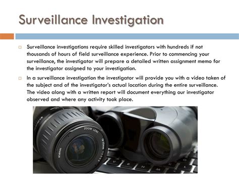 Ppt Types Of Private Detectives And Their Investigations Powerpoint