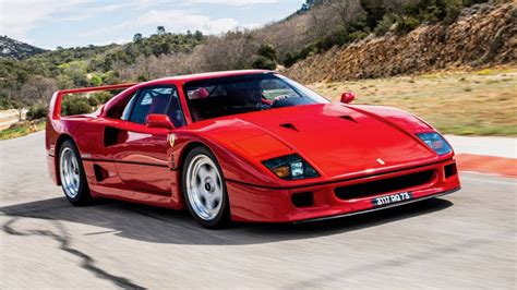 Ferrari F40 Given To Alain Prost Headed To Auction