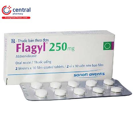 Thuốc Flagyl 250mg Metronidazole 250mg Tác Dụng Chỉ định Giá Bán